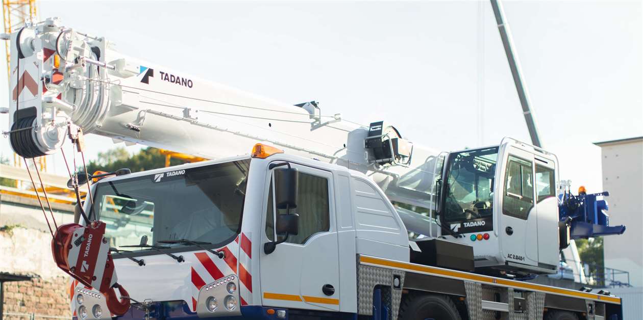 Tadano Unveils New All Terrain Crane Scaffold Access