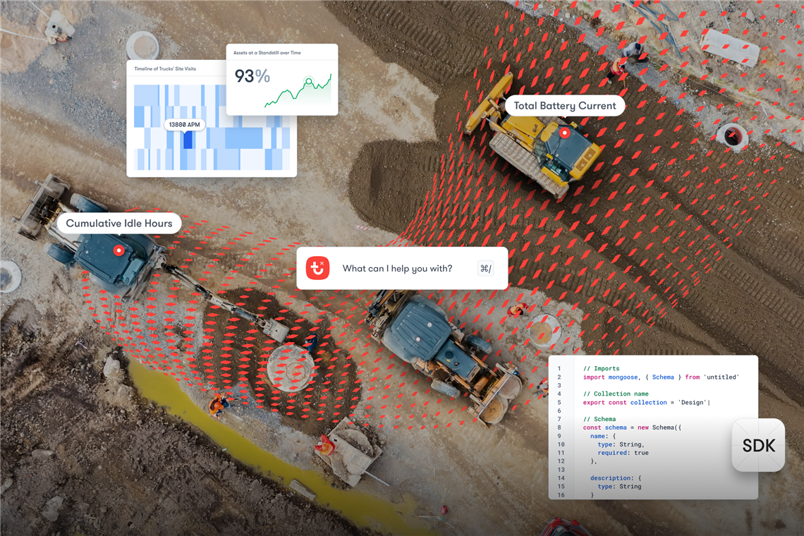 Image to illustrate Trackunit's new IrisX operating data platform. (Image: IrisX)