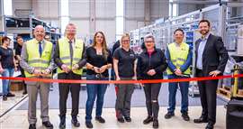 Cummins ribbon cutting ceremony at Marktheidenfeld plant in Germany