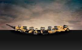 Products currently available from the paving division of Caterpillar