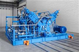 New high-pressure hydrogen compressor by SIAD