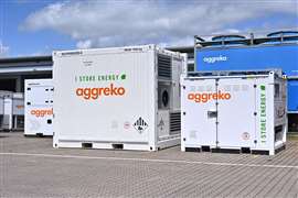 Aggreko will offer BESSs in a range of sizes