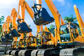 Rental excavators (Image: Adobe Stock)