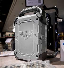 Photo of the Vanguard battery pack produced by Briggs & Stratton.