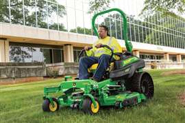 John Deere debuts commercial mowers, decks